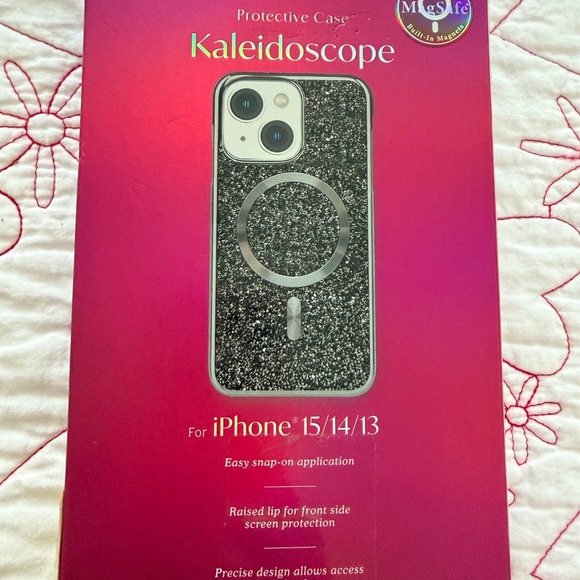 Pink Sky Kaleidoscope Crystal Case for iPhone - Picture 2 of 4